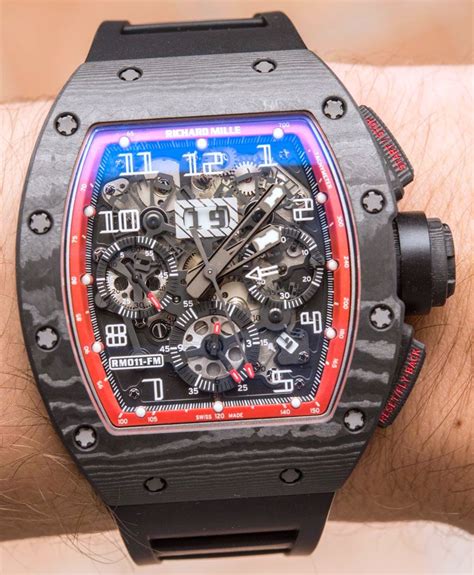 richard mille r011 ice|Review: Richard Mille RM 011 .